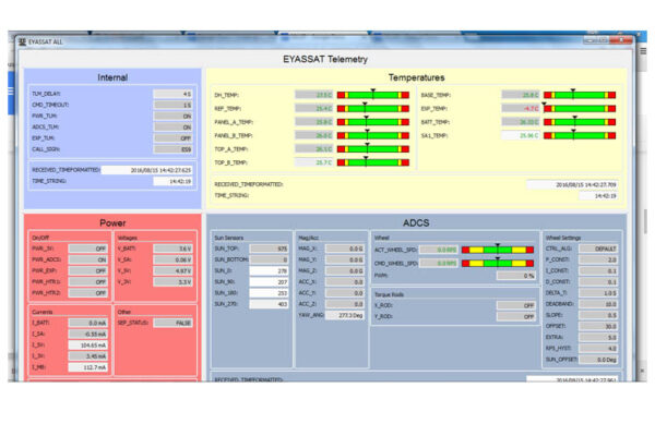 EyasSat Telemetry Viewer