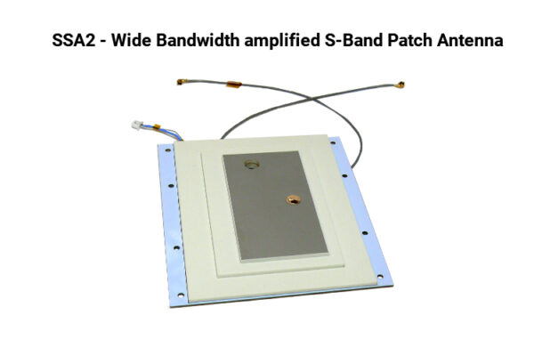 EXA SSA02- 34dB Wide Bandwidth amplified S-band Patch Antenna 6